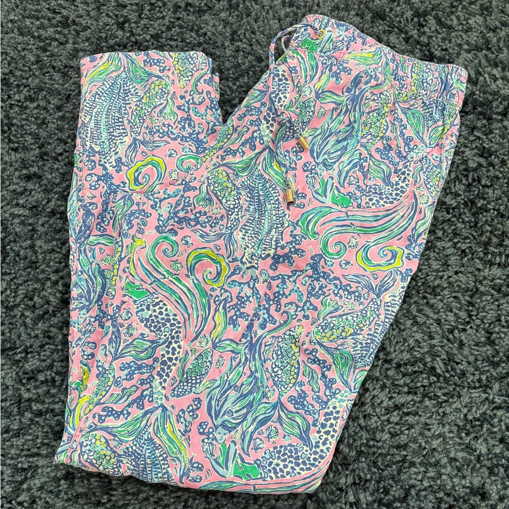Lilly Pulitzer Blue, Green, & Pink Pants